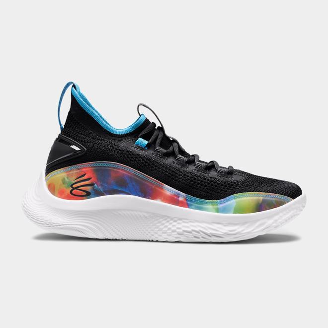 Under Armour Curry Flow 8 - Panske Basketbalove Topanky - Čierne/Biele